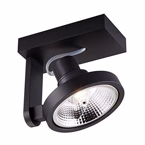 Netlighting Zumaline Master Single Spotlight, Black, GU10, Dimmable
