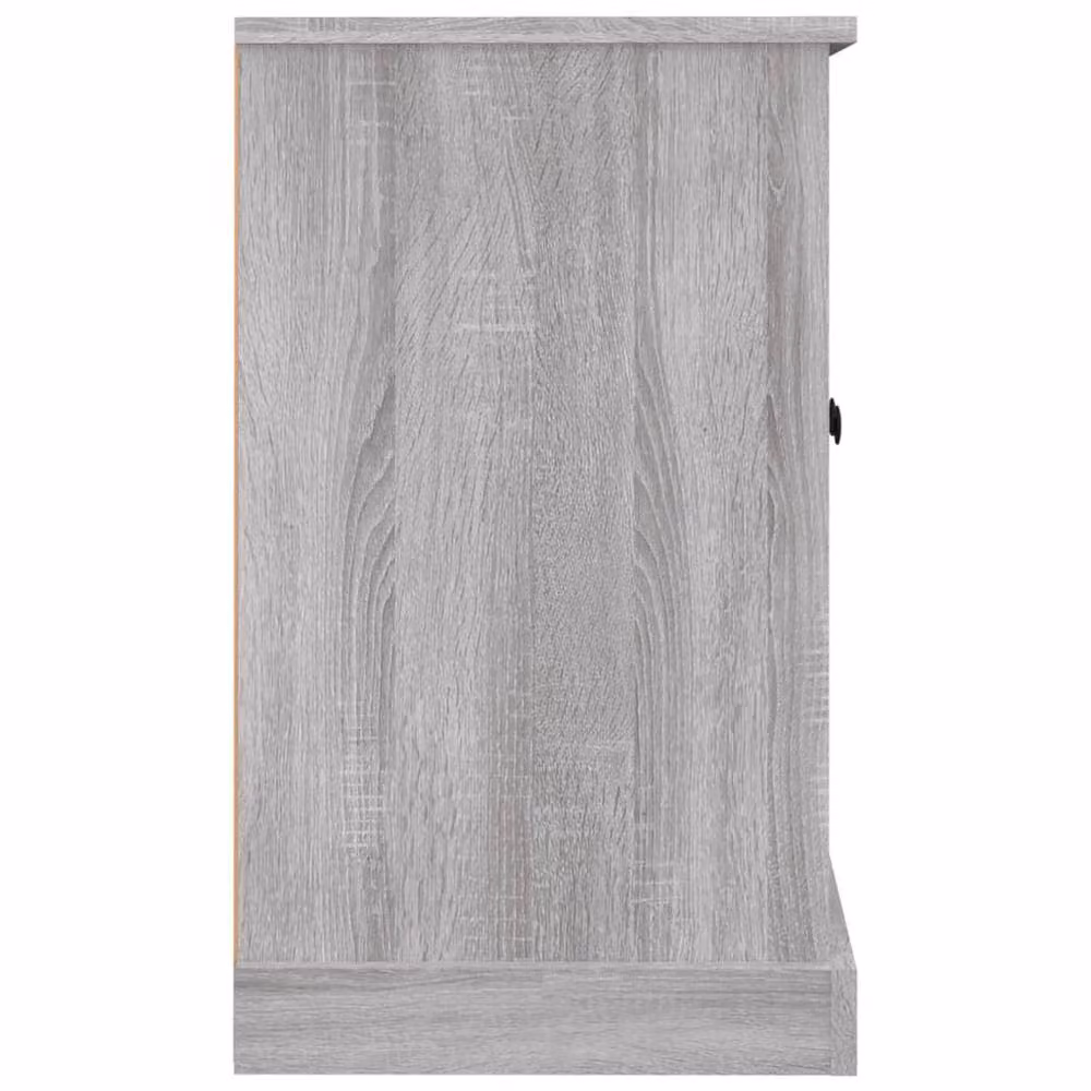 Berkfield Home Grey Sonoma Modern Sideboard in Matt MDF, W/D/H: 100 x 35.5 x 60 cm – 3