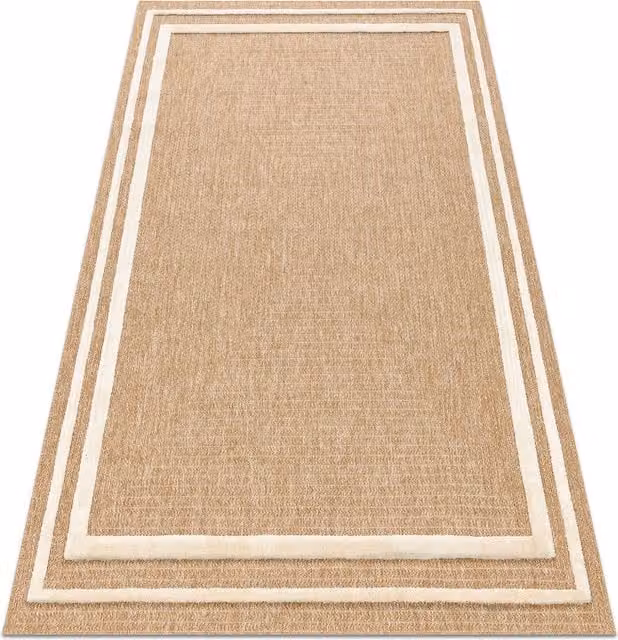 RugsX Spark Geometric Rug in Beige, W: 160 cm x D: 220 cm – 1