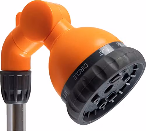 St Helens Home & Garden Manual Garden Hose Spray Gun Head, Orange, 1/2 inch – 2