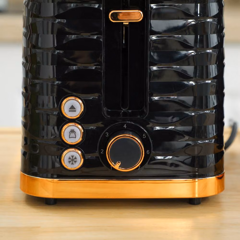 STILVORA Black Toaster and 1.7L Kettle Set – 4