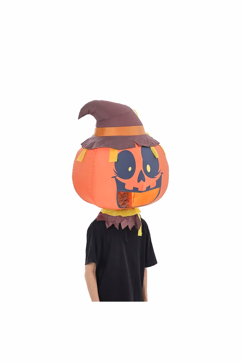 Living and Home Orange Pumpkin Bobble Head Inflatable Halloween Costume – 2