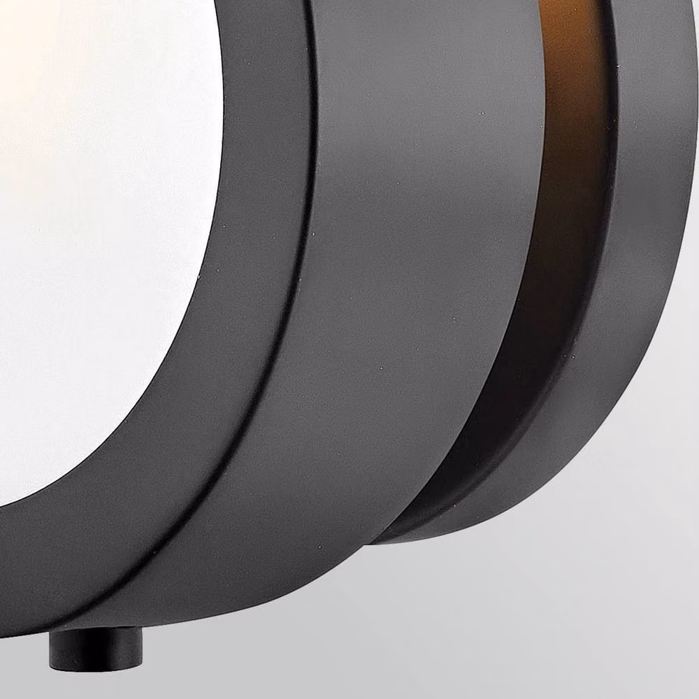 Netlighting Mercer Small Modern Wall Light in Matte Black – 3