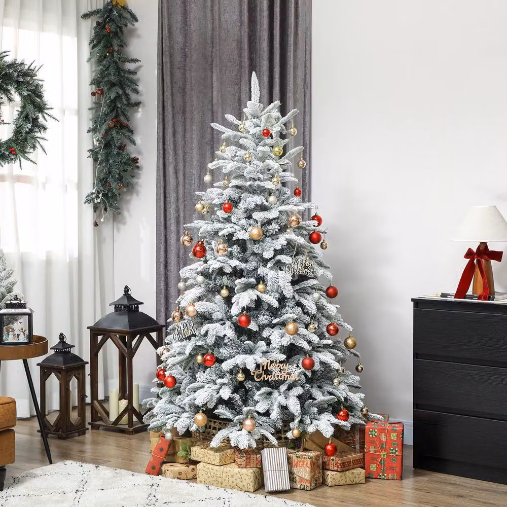 STILVORA 180 cm Green Christmas Tree with Hinged Branches – 2