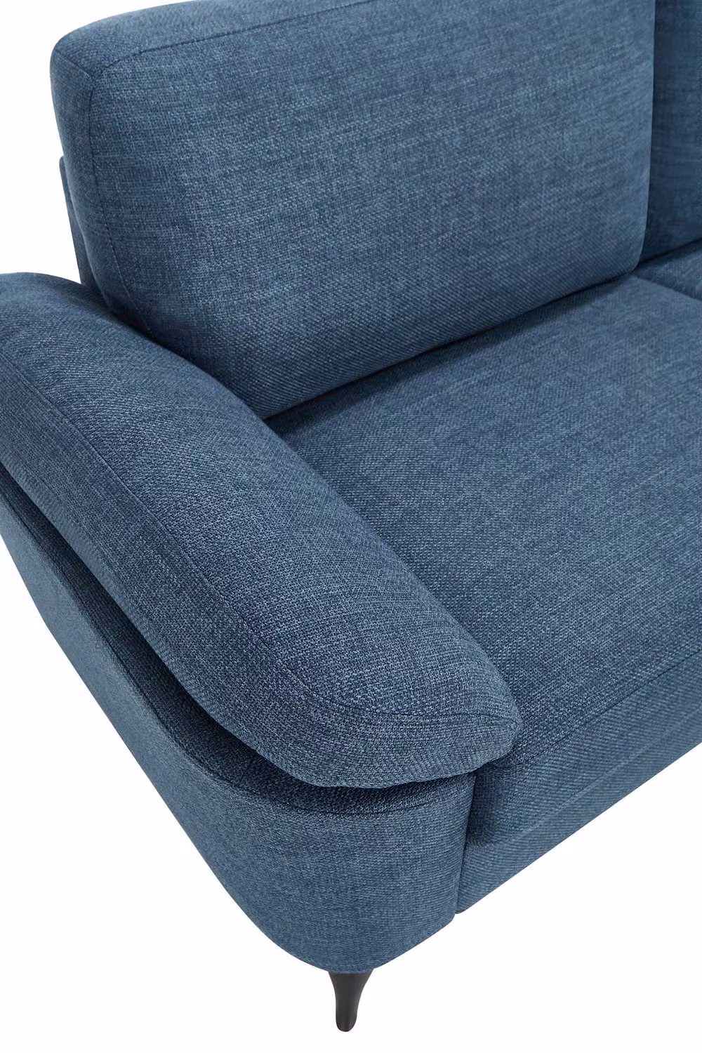More4Homes Malmo 3 Seater Scandi Style Fabric Sofa in Blue – 5
