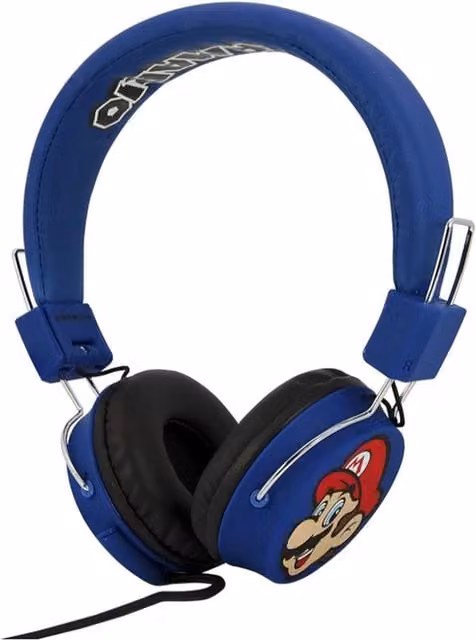 Nintendo Super Mario and Luigi Kids Headphones - Blue