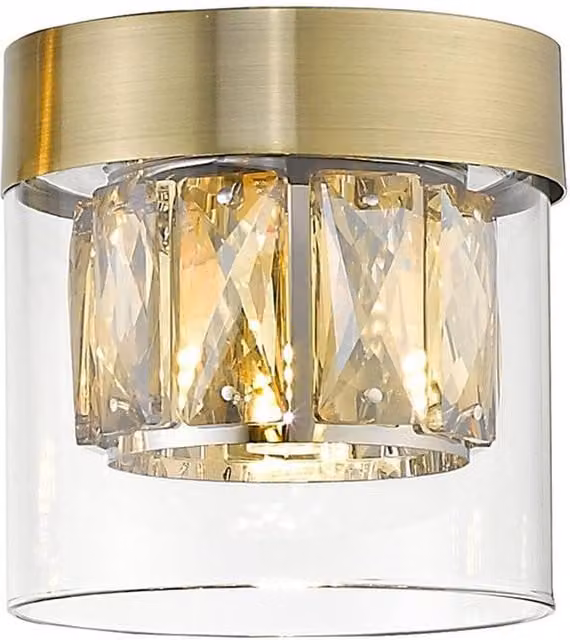 Netlighting Gem Surface Mounted Downlight in Antique Bronze with G9 Bulb