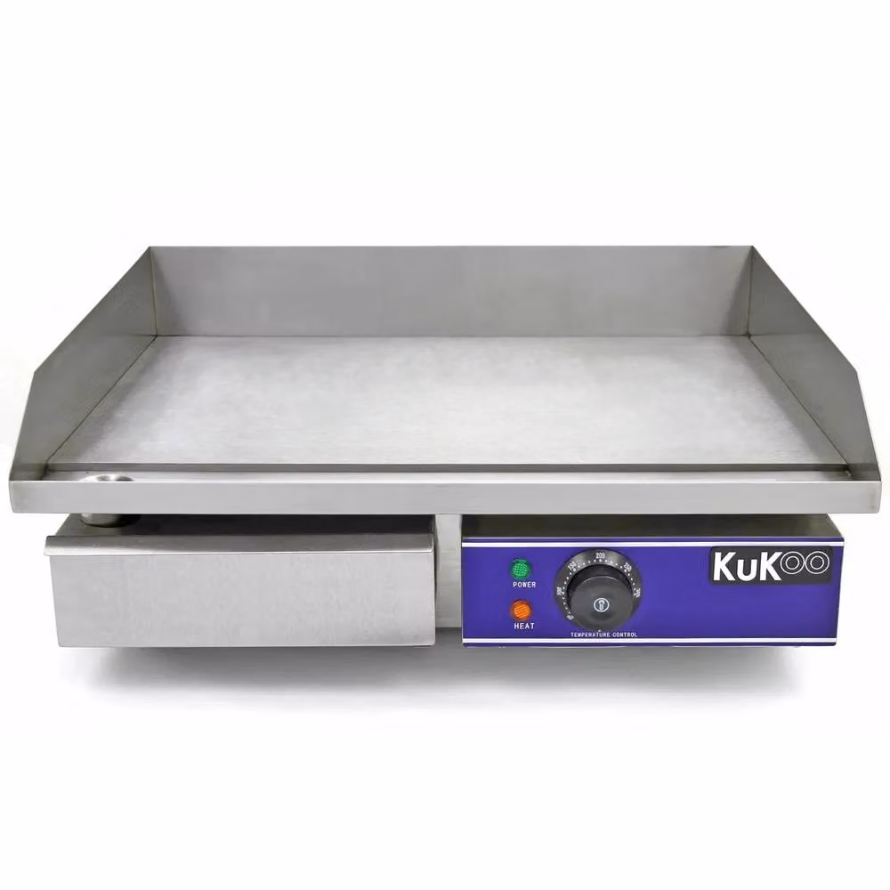 KuKoo Silver Stainless Steel Electric Griddle, Width: 50 cm – 2