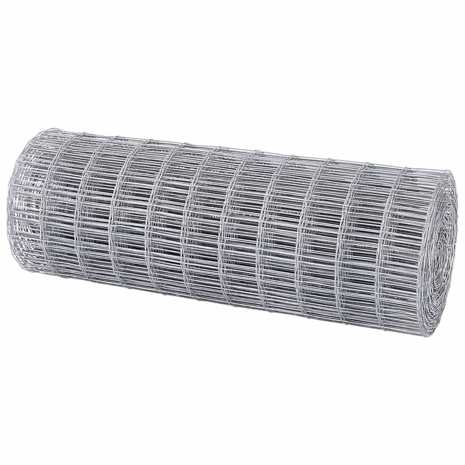 Berkfield Home Euro Fence Galvanised Steel in Silver, W: 60 cm, L: 10 m – 2
