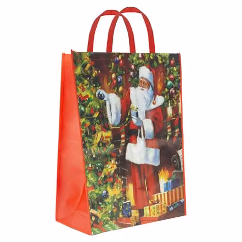 VFM e-Store Jumbo Santa Christmas Gift Bag in Red and Multicolour, W/D/H: 48 x 16 x 67 cm – 1