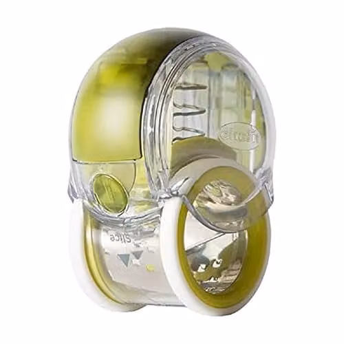 Chef'n GraterZoom Mini Grater and Slicer in Green and Multicolour, W/D/H: 7.5 x 5.5 x 10 cm