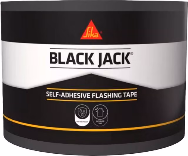Everbuild Black Jack Flashing Tape, Black, W: 10 cm, L: 3 m – 1