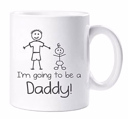 60 Second Makeover Men's I'm Going to be a Daddy Mug in White – 2