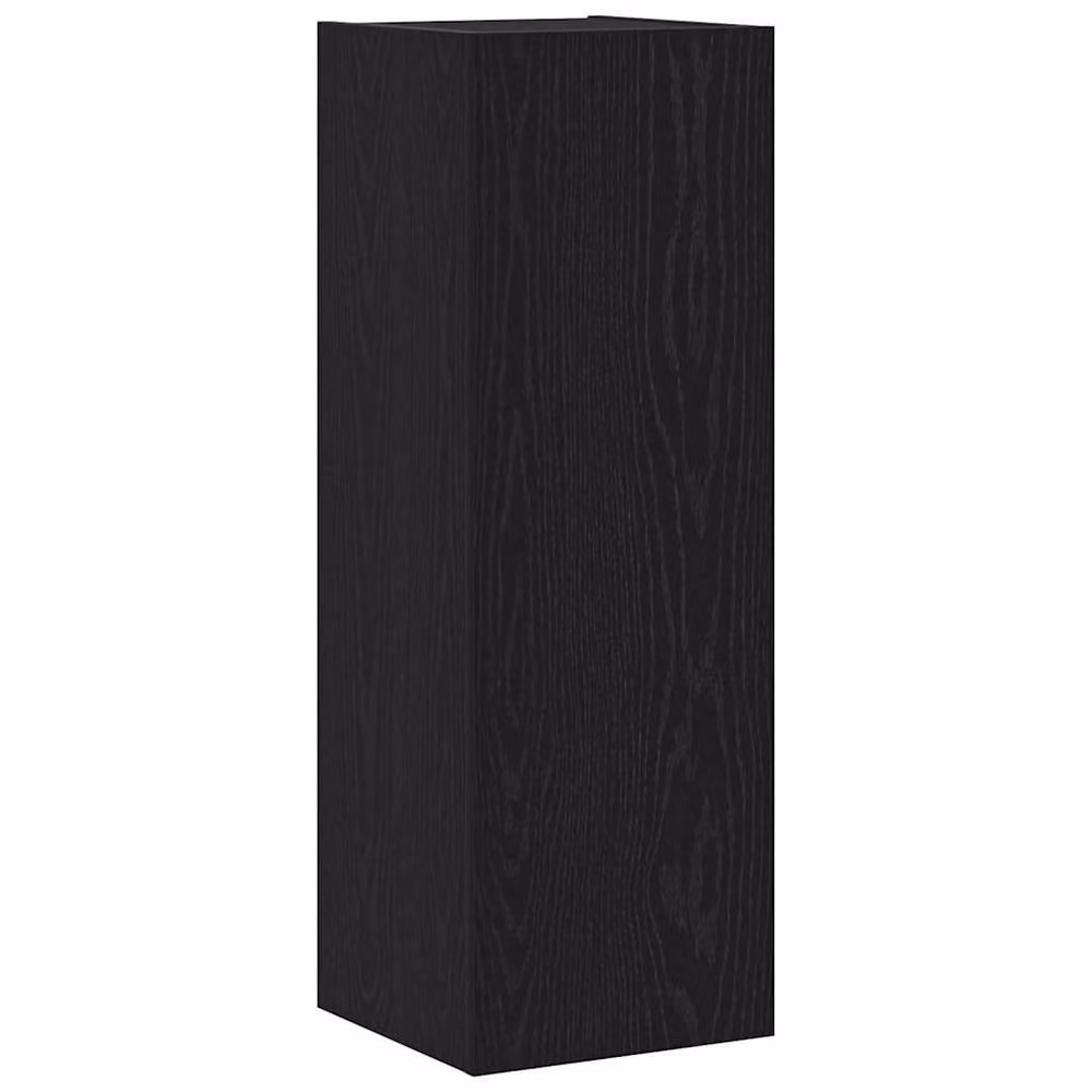 Berkfield Home Modern Wall-Mounted Storage Unit with Hinged Doors and Internal Shelves, Black – 3