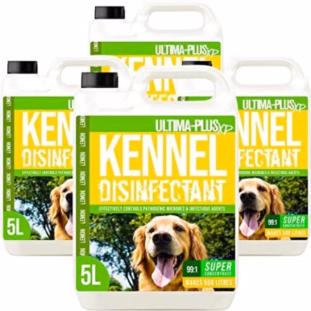 ULTIMA-PLUS XP Kennel Kleen Disinfectant Cleaner Sanitiser and Deodoriser, Lemon, 20 l – 1