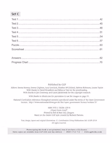 CGP KS2 English SAT Buster 10-Minute Tests: Reading - Book 1 for 2027 Tests