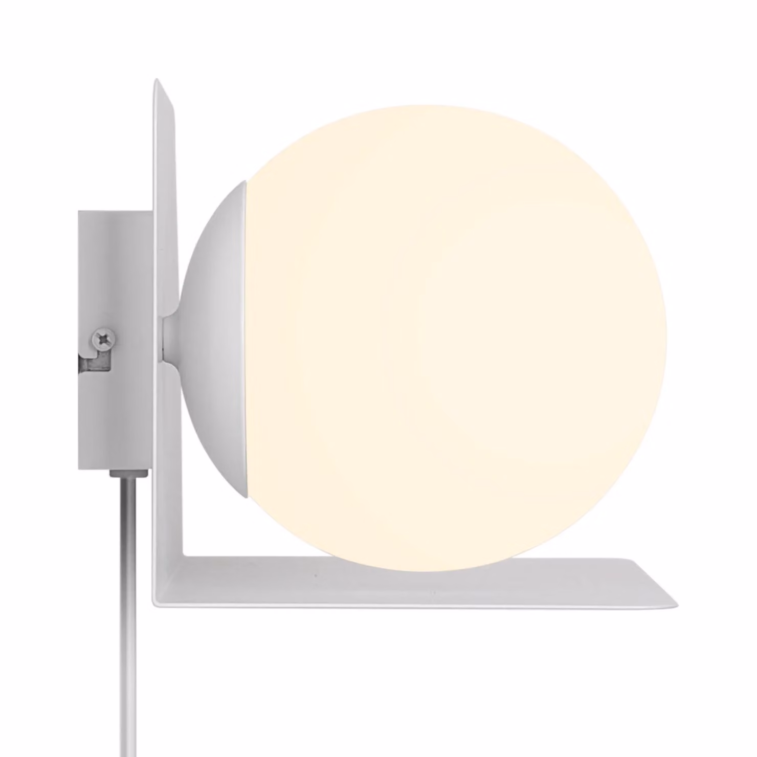 Nordlux Lilibeth White Metal Wall Light with E14 Socket for Bedroom and Hallway – 1
