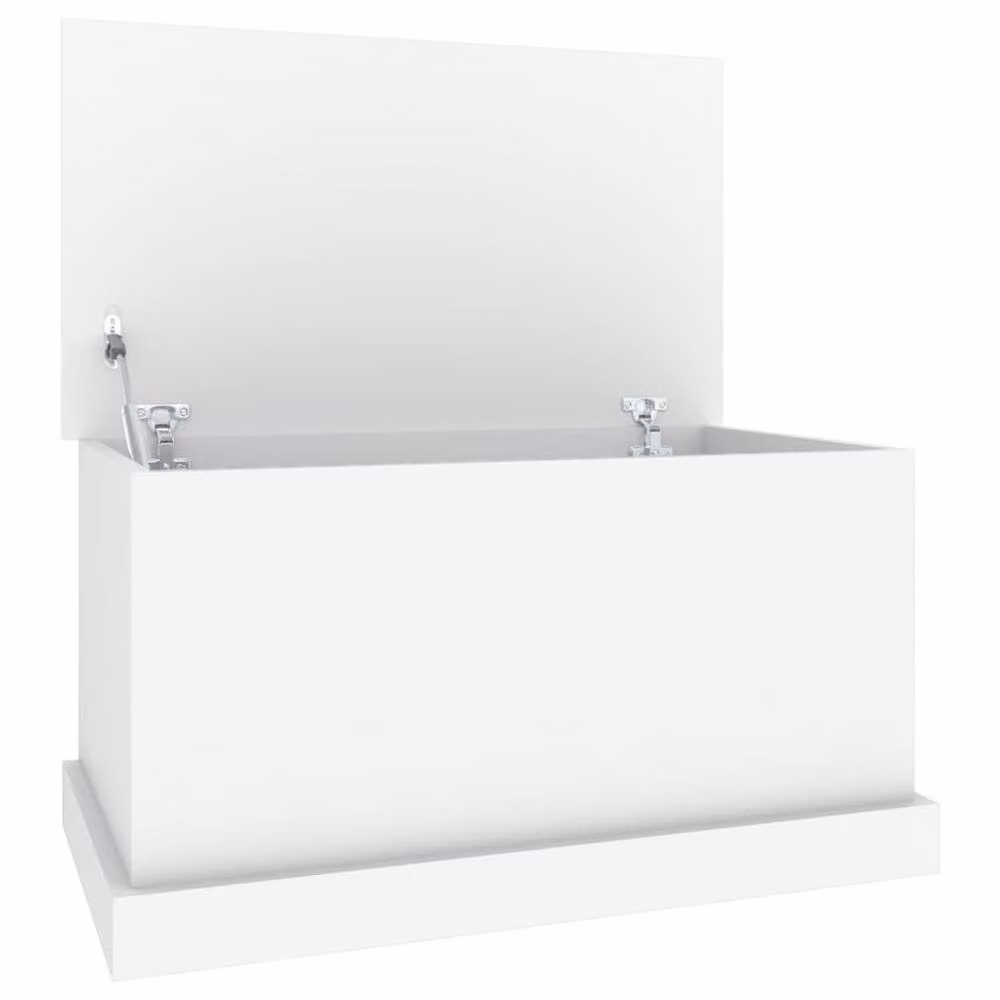 Berkfield Home White MDF Storage Box W/D/H: 70 x 40 x 38 cm – 2