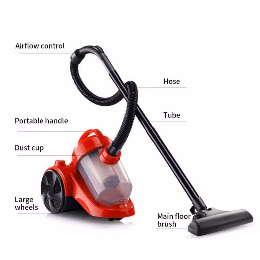 Kelvenix 1000W Multi-Function Bagless Vacuum and Dust Remover with HEPA Filter in Red – 2