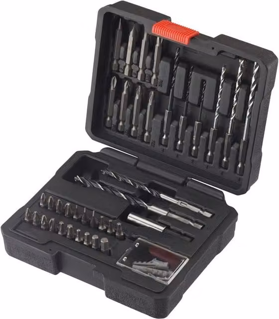 IRWIN Easy Connect 47 Piece Drill Bit and Screwdriver Bit Set in Multicolour and Silver