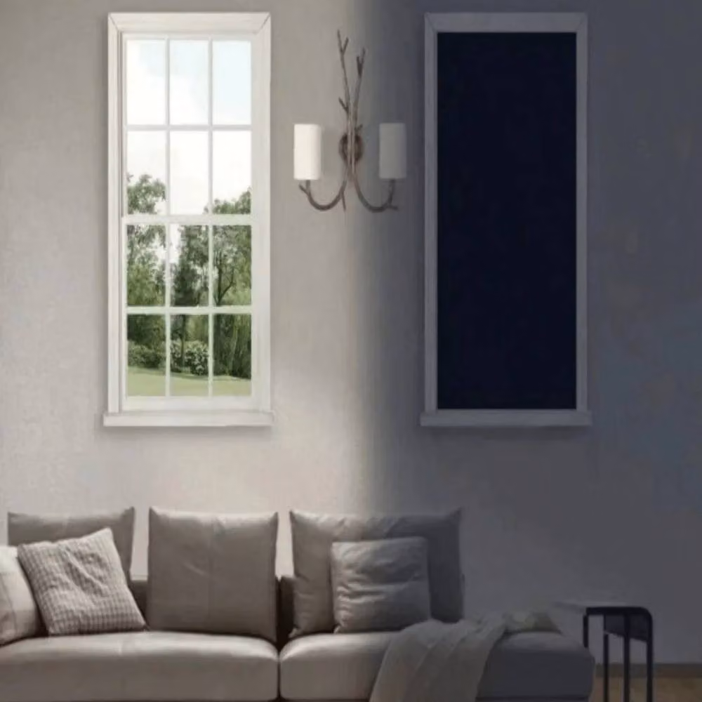NESTLUNE Blackout Blind in Black, Thermal Insulating and UV Resistant, W: 100 cm, H: 200 cm – 5