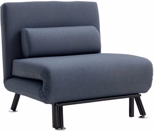SPETLEK 5-Position Convertible Sleeper Chair Sofa Bed in Grey – 1