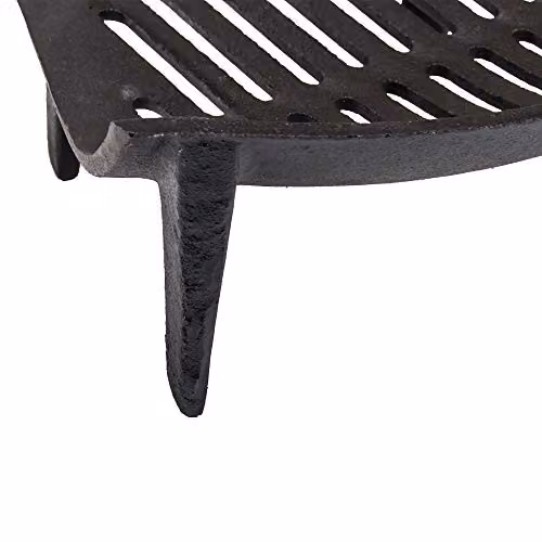 Fire Vida Cast Iron Fire Grate, Black, W: 32 cm, D: 32 cm, H: 23 cm – 5