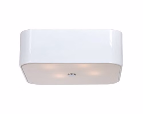 Netlighting Quadro Cylindrical LED Ceiling Light in White
