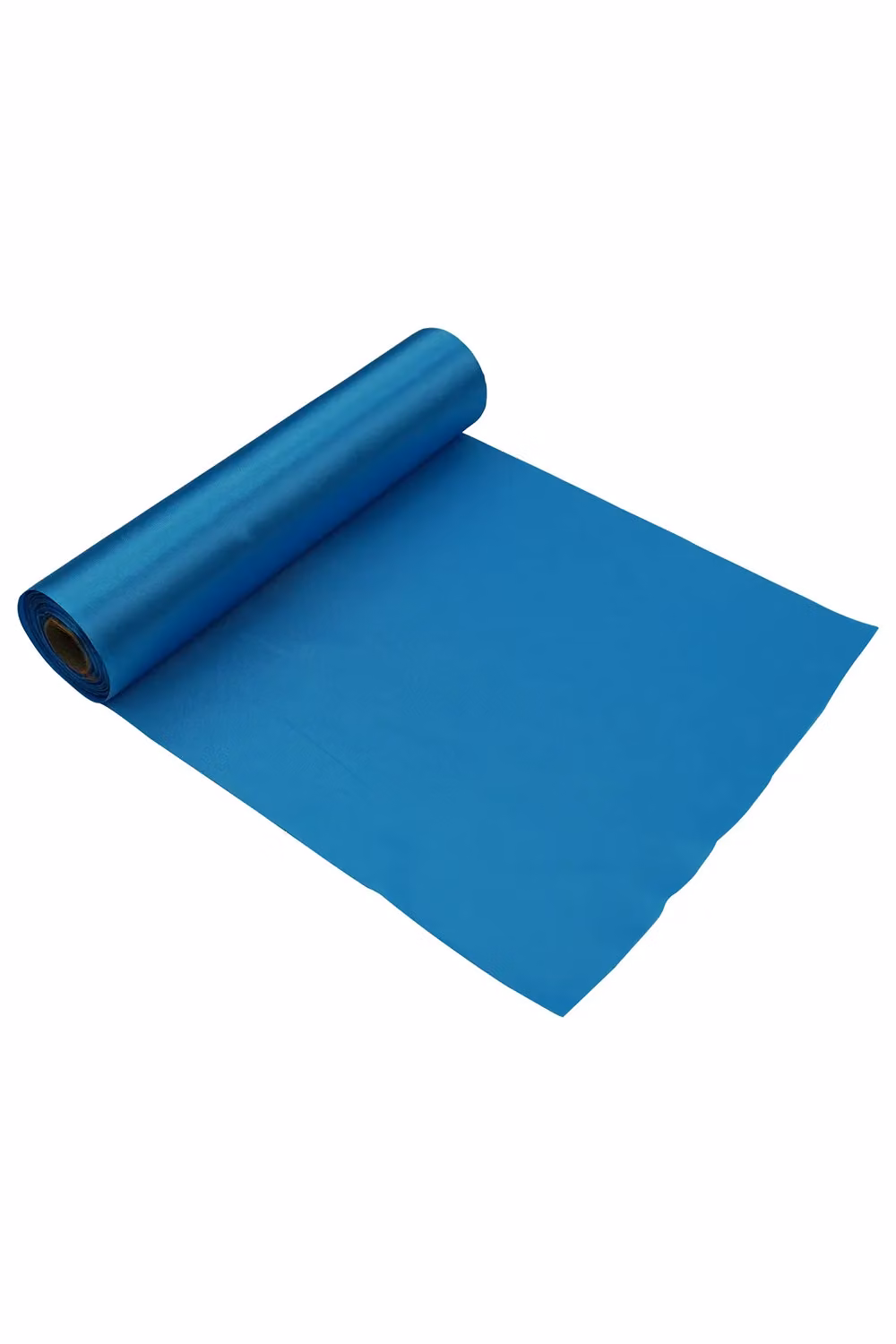Neel Blue Solid Satin Fabric Roll for Wedding Décor and Drapery, W: 20 cm, H: 29 cm – 3