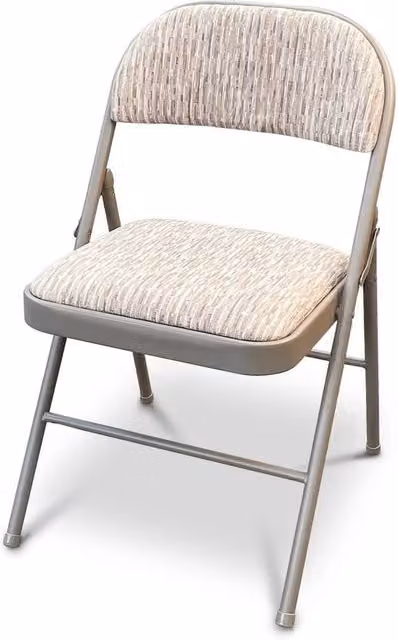 Havendro New Deluxe Strong Steel Metal Frame Chair in Grey