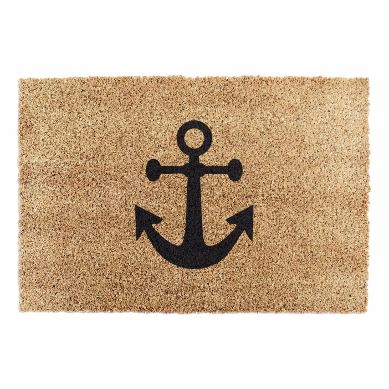 Artsy Mats Anchor Nautical Doormat in Black and Multicolour, W/D: 60 x 40 cm – 4