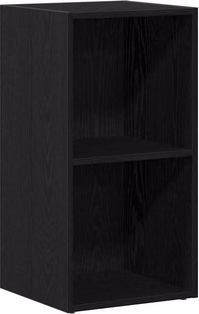 Berkfield Home LP Storage Box in Black Oak, W/D/H: 71 x 34 x 36 cm – 1