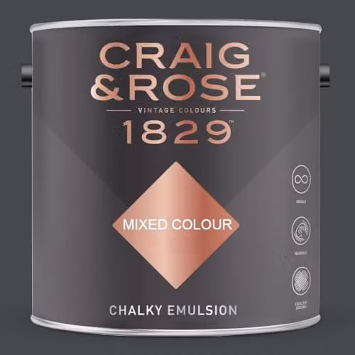 Craig & Rose 1829 Zeitgeist Chalky Matt Emulsion Paint, 2.5 l