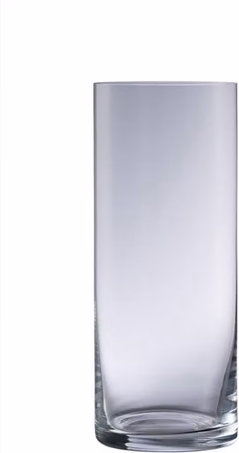 Galway Crystal Pillar Vase in Clear Glass, Height: 30.48 cm