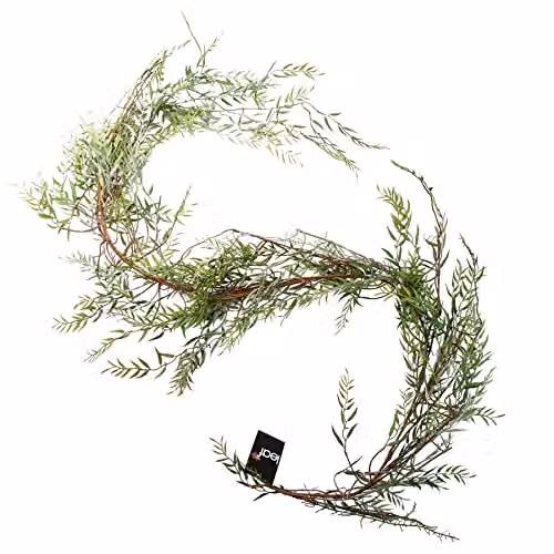 Green Leaf Design Artificial Hanging Plant Garland, 200 cm – 1