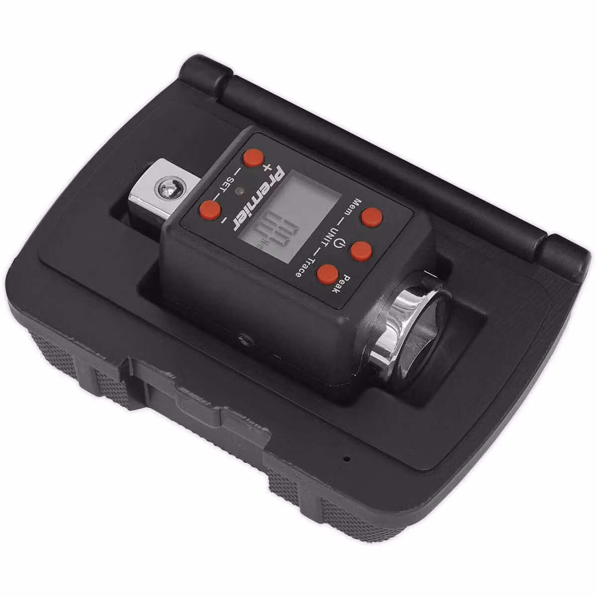 Loops Digital Torque Adaptor with LCD Display, 3/4 inch Sq Drive, 200 to 1000 Nm Range, Black and Multicolour – 5