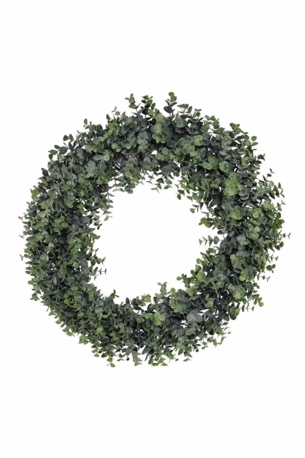 KDMD Botanica Eucalyptus Green Hanging Floral Wreath, Diameter: 60 cm – 2