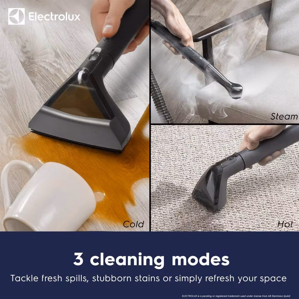 Electrolux Spot Cleaner Handheld Steam Cleaner in Grey – 6