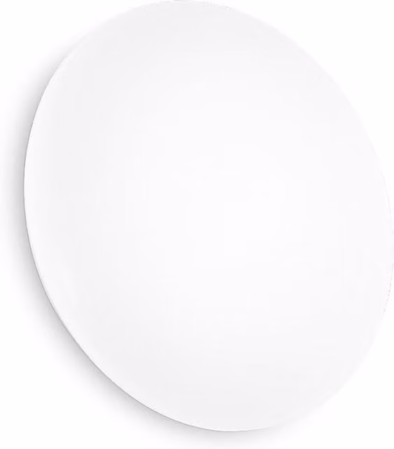 Ideal Lux Clara Round LED Flush Ceiling Light, White