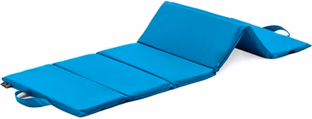 Gardenista Turquoise Polyester Foldable Outdoor Beach Mat and Garden Lounging Rug