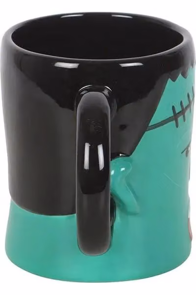 KDMD Frank Monster Head Ceramic Mug in Petrol – 3