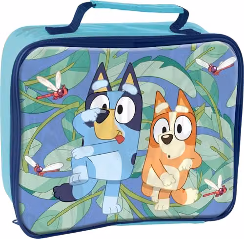 Bluey Kids Insulated Lunch Set with Water Bottle in Blue – 2