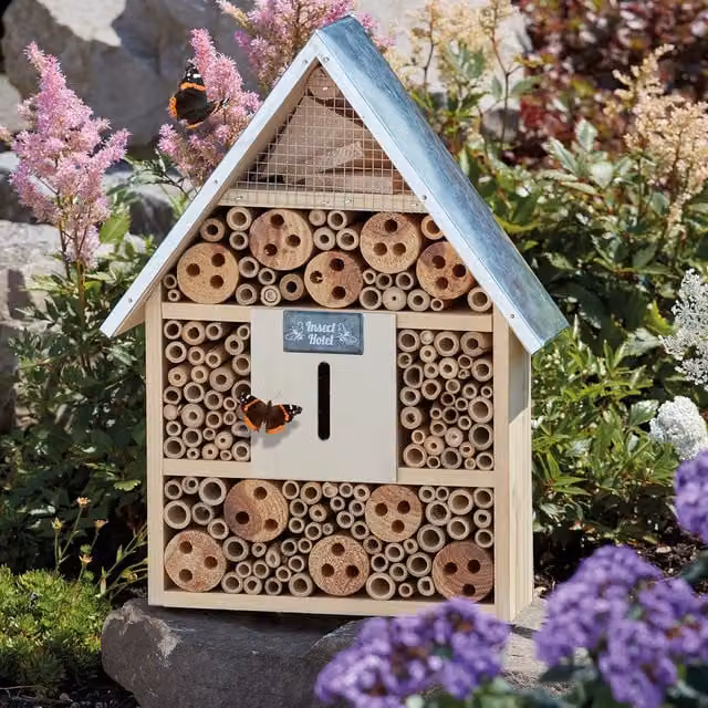 Garden Life Wooden Insect Hotel in Brown