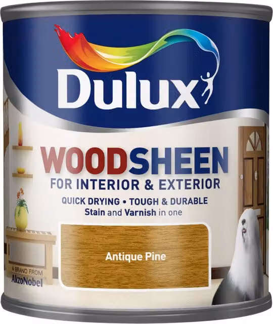 Dulux Woodsheen Varnish in Antique Pine, 250ml