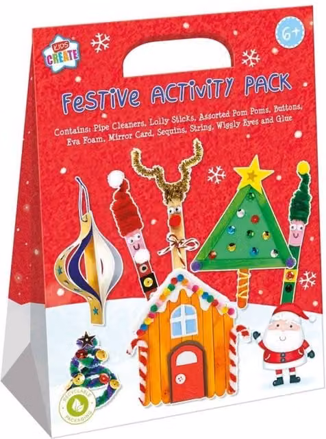 KDMD Festive Activity Pack of 3 in Multicolour – 1