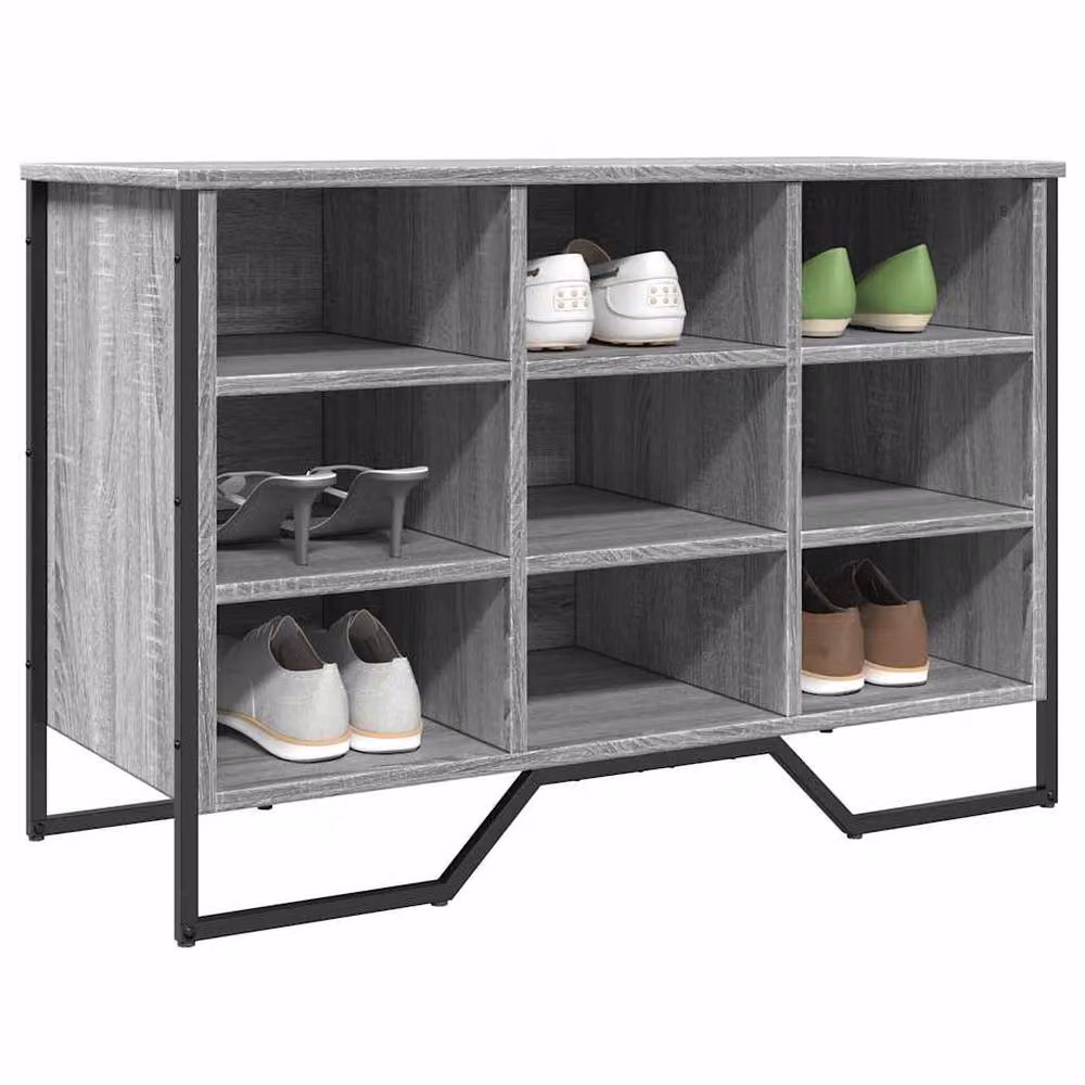 Berkfield Home Grey Sonoma Shoe Cabinet W/D/H: 90 x 38 x 61.5 cm – 2