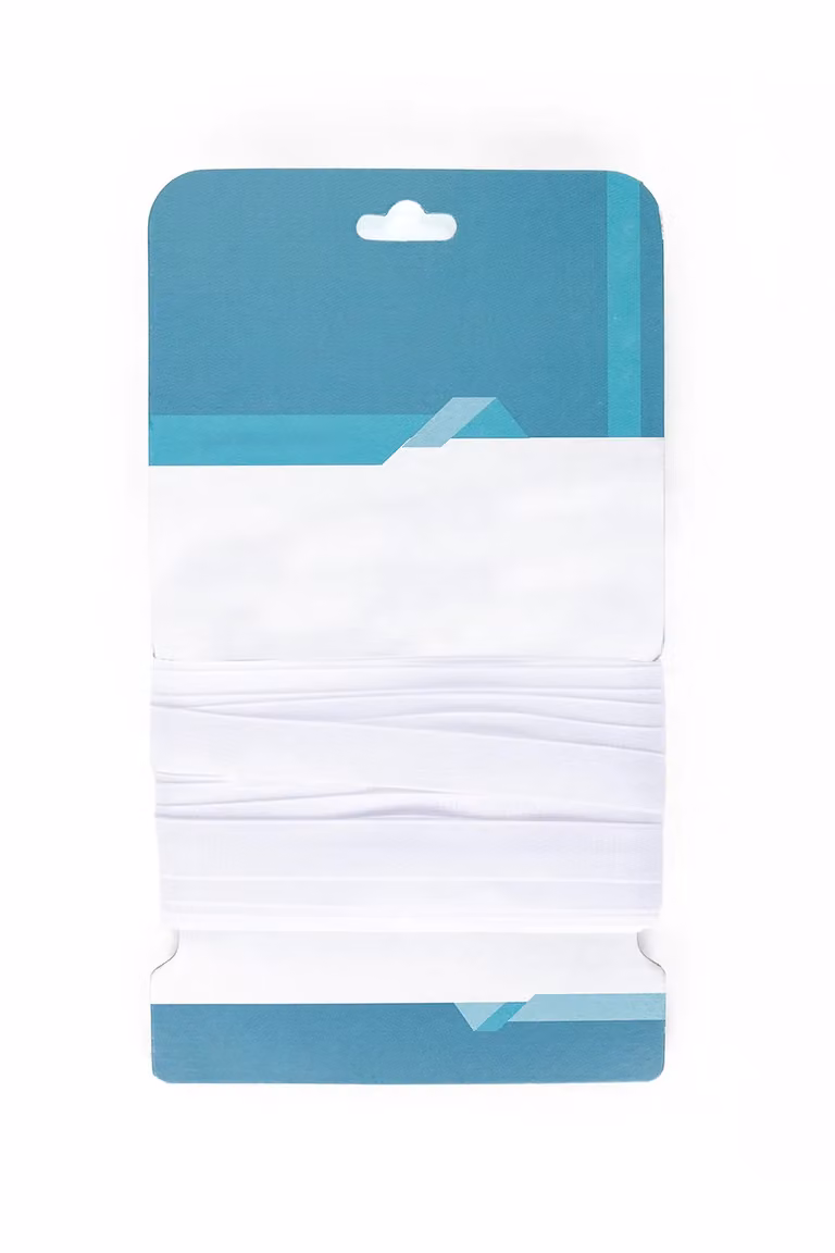 Neel Blue Grosgrain Polyester Ribbon, 10mm x 10 Metres