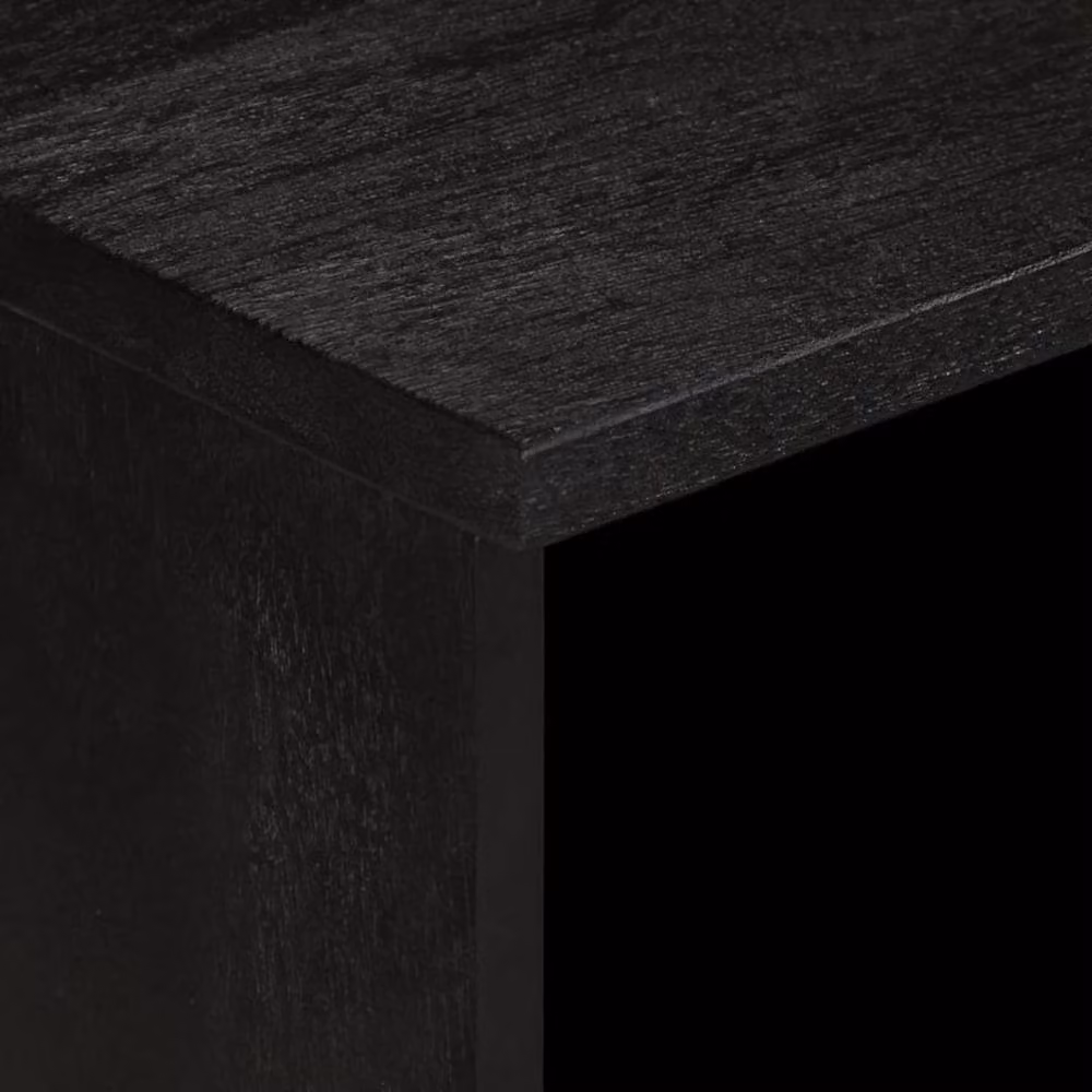 Berkfield Home Modern Black TV Cabinet W/D/H: 70 x 33 x 46 cm – 4