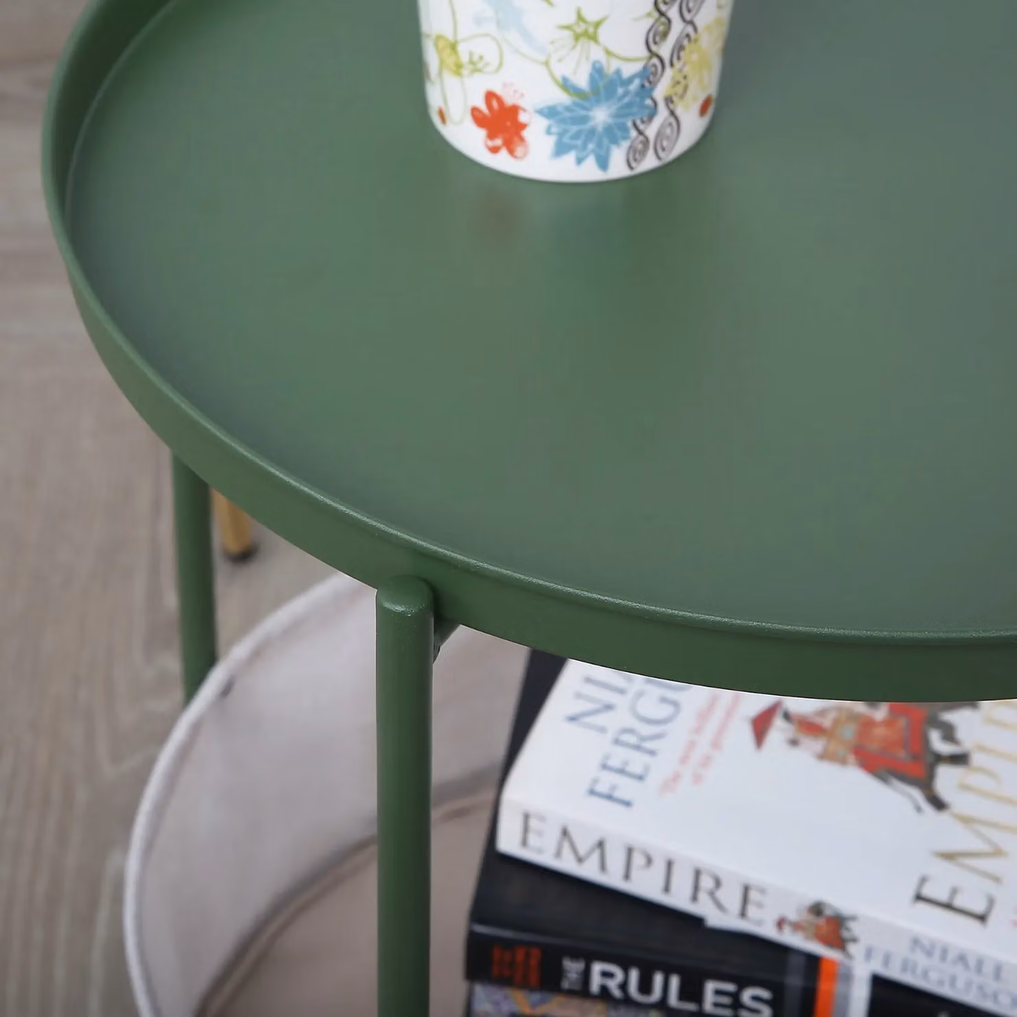 Home Garden Direct Bakewell Side Coffee Table in Green – 2