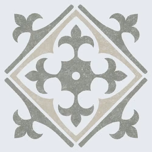 d-c-fix Nadia Olive Green Geometric Oriental Square Adhesive Wall Tile Stickers, Set of 6, W/D/H: 15 x 15 x 15 cm